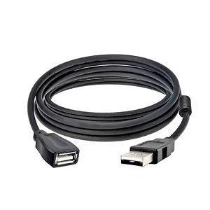 Cabo extensor USB 2.0 Macho Femea 1,5 metros