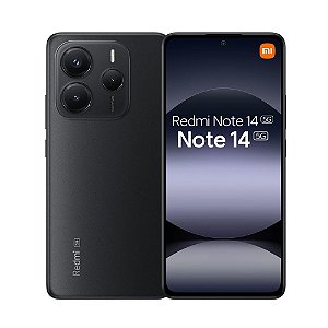 Celular Xiaomi Redmi Note 14 5G - 8GB De Ram 256GB, Preto