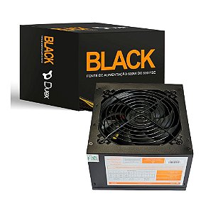 Fonte ATX 600W Duex DX 600FSE Black