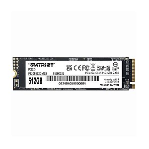 SSD Patriot M.2 512GB P320 NVMe