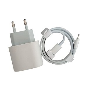 Tomada e Carregador Iphone, 20W, 2.4A, USB-C