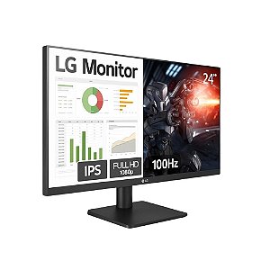 Monitor LG 24MS500-B 24” IPS Full HD 100Hz 5ms HDMI