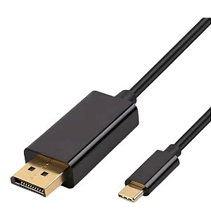 Cabo DisplayPort para USB-C / Type-C, 4K, 1,8 Metros