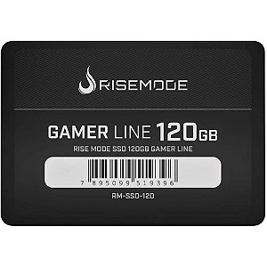 SSD 120GB Rise Mode Gamer SATA III 2.5 Alta Velocidade para PC e Notebook