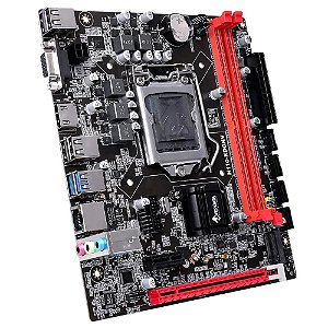 Placa-Mãe Keepdata H110 LGA1151 DDR4 para Processadores Intel – Suporte DDR4, mATX