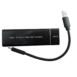 Case Case M.2 NVMe 2 em 1 USB + Type-C – Gaveta Externa SSD