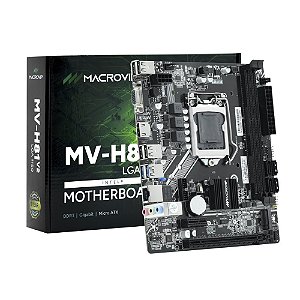 Placa Mãe Macrovip MV-H81V2 Socket LGA 1150