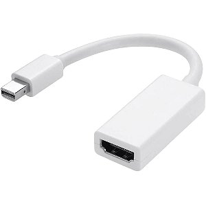 Adaptador Mini DisplayPort Macho para HDMI / DisplayPort / DVI Fêmea