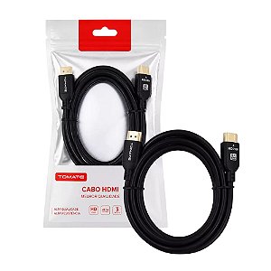 Cabo HDMI V 2.0 4K, Tomate, 2 Metros