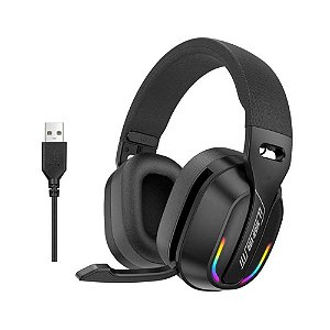 Fone Headset com Microfone retrátil, Shinka SH-GT-200, Led