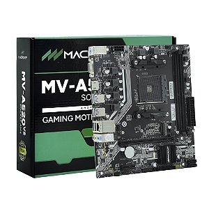 Placa Mãe AMD Macrovip MV-A520 V2 Socket AM4 AM4 DDR4