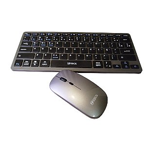 Kit Teclado e Mouse Sem Fio Hrebos IF-216 – Praticidade e Conforto