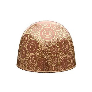 Papel Chumbo 8x7,8cm - Circulos Marrom - 300 folhas - Regina - Rizzo