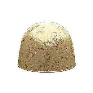Papel Chumbo 8x7,8cm - Arabesco Dourado - 300 folhas - Regina - Rizzo