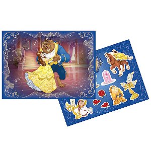 Kit Decorativo Festa a Bela e a Fora  - Regina - Rizzo Festas