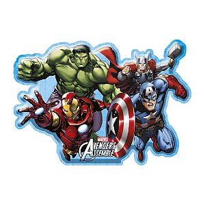Decoração de Bolo Grande Festa Vingadores - Regina - Rizzo Festas