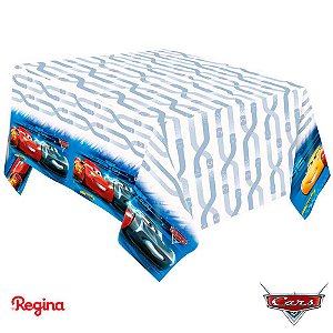 Toalha De Mesa Festa Carros - 01 unidade - Regina - Rizzo Festas