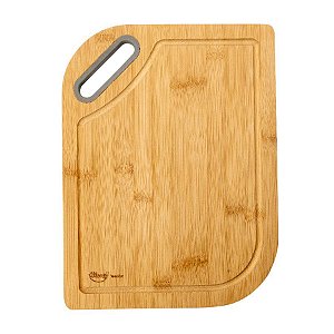 Tabua Corte Bambu - 33x25x1,5 Cm - 1 unidade - Cromus Linha Profissional Allonsy - Rizzo