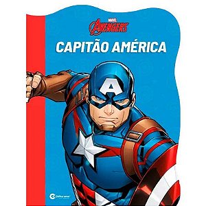 Livro ilustrado - Capitão América - 1 unidade - Marvel - Rizzo