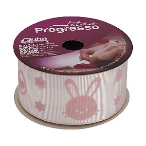 Fita de Cetim Para laços - Páscoa 38 mm x 10m EGL009TR  Cor 017 - 1 unidade - Fitas Progresso - Rizzo
