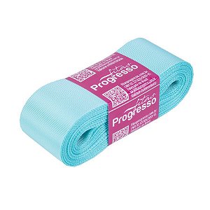 Fita Gorgurão Progresso 38mm nº9 - 10m Cor 247 Azul Tiffany - 01 unidade