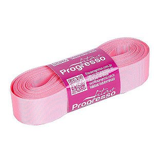 Fita Gorgurão Progresso 22mm nº5 - 10m Cor 009 Rosa Pétala - 01 unidade