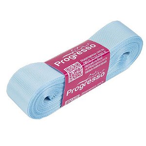 Fita Gorgurão Progresso 22mm nº5 - 10m Cor 212 Azul Bebê - 01 unidade