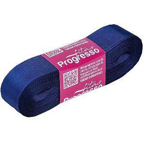 Fita Gorgurão Progresso 22mm nº5 - 10m Cor 215 Azul Marinho - 01 unidade