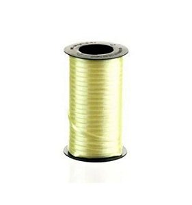 Fita de Cetim Carretel Progresso 4mm nº00 - 100m Cor 1389 Amarelo Bebê - 01 unidade