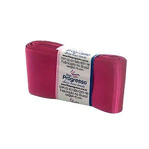Fita de Cetim Progresso 50mm nº12 - 10m Cor 303 Pink - 01 unidade