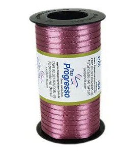 Fita de Cetim Carretel Progresso 4mm nº00 - 100m Cor 344 Rosê - 01 unidade