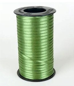 Fita de Cetim Carretel Progresso 4mm nº00 - 100m Cor 249 Verde Militar - 01 unidade