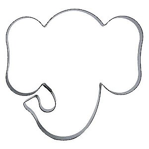 Cortador Elefante G - Ref.312 - 9x10cm - 1 unidade - RR Cortadores - Rizzo