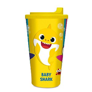 Copo Plástico Infantil 300ml Festa Baby Shark - 1 Unidade - Cromus - Rizzo Festas