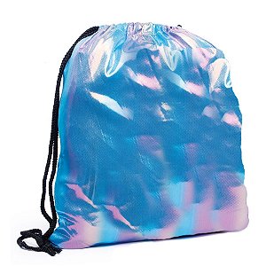 Mochila Saco - Holográfica Sereia - Festa Carnaval - 01 UN - Cromus -