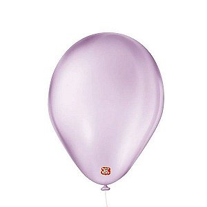 Balão de Festa Látex Cristal Baby - Roxo - 25 Unidades - Balões São Roque - Rizzo
