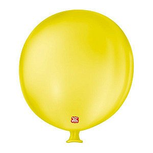 Balão de Festa Látex Gigante - Amarelo - 01 Unidade - São Roque - Rizzo Balões