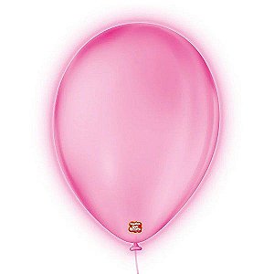 Balão de Festa Neon - Rosa - 25 Unidades - Balões São Roque - Rizzo Balões