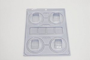 Forma Especial Mini Caixa Quadrada Cód. 856 BWB