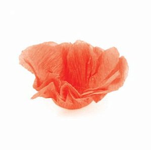 Forminha para Doces Finos - R-82 Crepom Laranja Escuro- 40 unidades - MaxiFormas - Rizzo