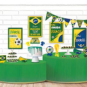 Kit Festa Brasil Copa do Mundo - 1 unidade - Festcolor