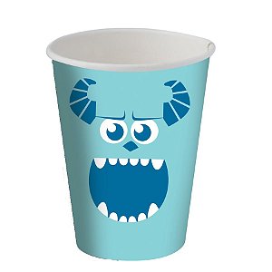 Copo de Papel Festa Monstros SA - 200ml - 8 unidades - Festcolor - Rizzo