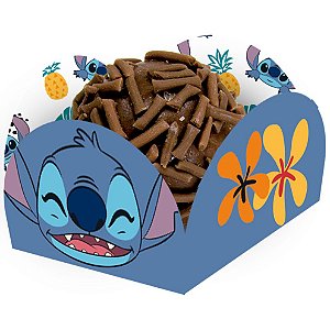 Porta Forminha para Doces Festa Stitch - 40 unidades - Festcolor