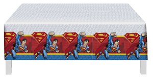 Toalha De Mesa Festa Superman - 01 unidade - Festcolor - Rizzo Festas