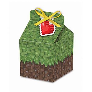 Enfeite de Mesa Festa Minecraft - 8 Unidade - Junco - Rizzo Festas - Rizzo  Embalagens