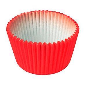 Forminha CupCake Vermelho com 45 un Junco