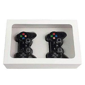 Caixa Controle Videogame 2 Cavidade Branco - 5 unidades - Assk - Rizzo