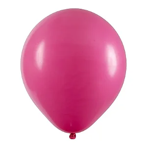 Balão de Festa Redondo Profissional Látex Liso - Rosa Maravilha - Art-Latex - Rizzo BalõesM+