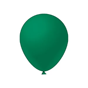 Balão de Festa Látex Liso - Verde Escuro - Festball - Rizzo