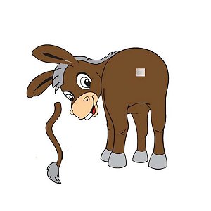 Painel Rabo de Burro Escuro - 1 unidade - Grintoy - Rizzo